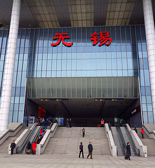 無錫國鑫玻璃案例-無錫高鐵站
